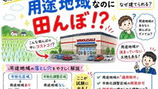 田んぼにコストコ！？